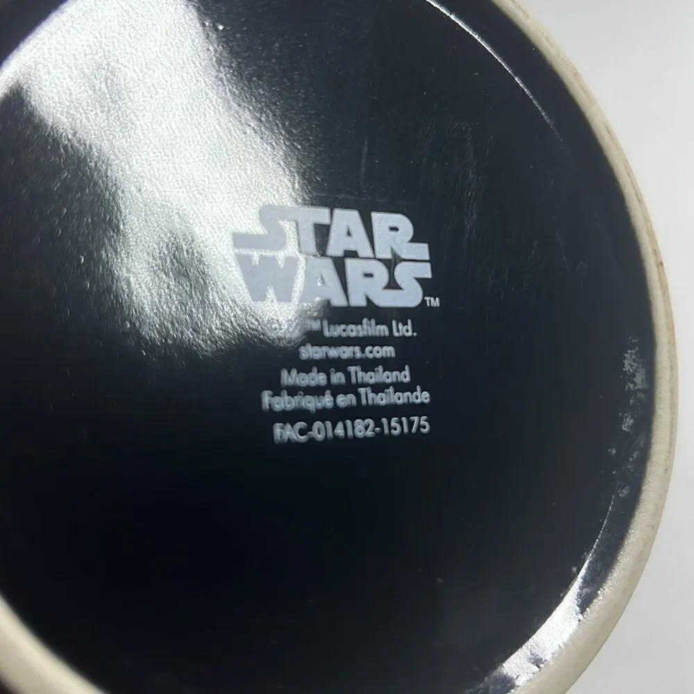 Disney Store Kylo Ren Star Wars Black Ceramic Coffee Mug  Black
